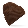 Winter hat - MOD. B384R:Walnut, 52% polyester / 47% acrylic / 1% elastane, One Size